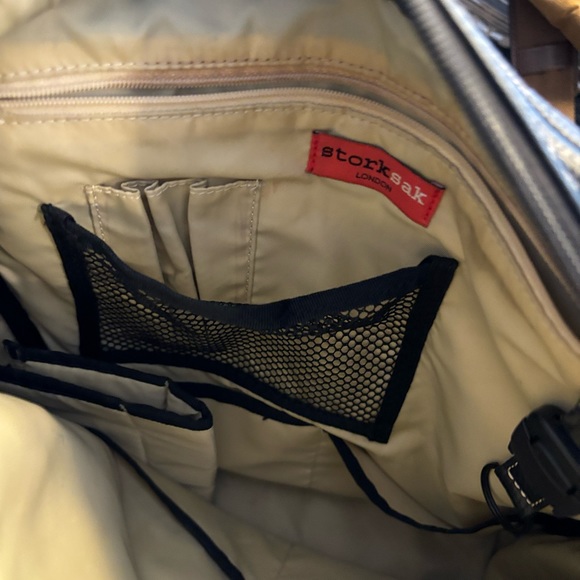 Cross shoulder style messenger diaper bag or work bag unisex commuter bag - Picture 5 of 7